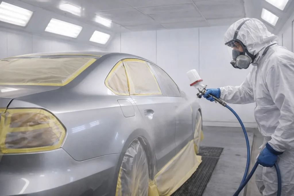 auto body paint maui precision auto body wailuku spray booth