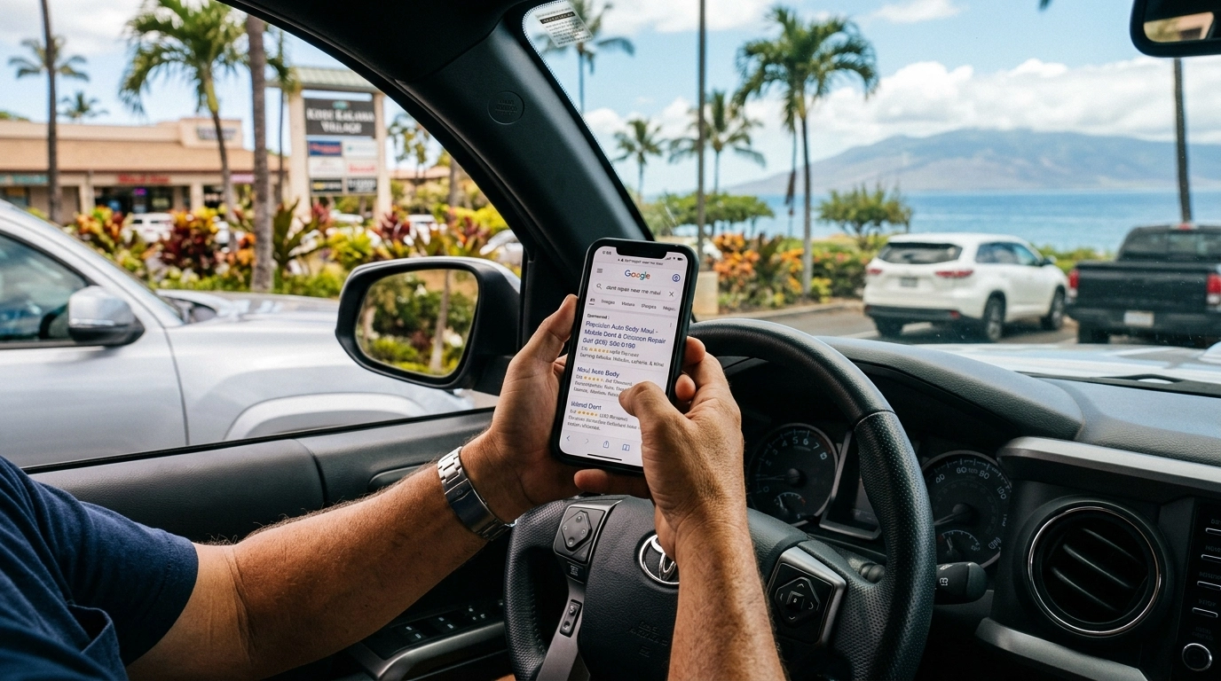 dent repair near me maui search precision auto body