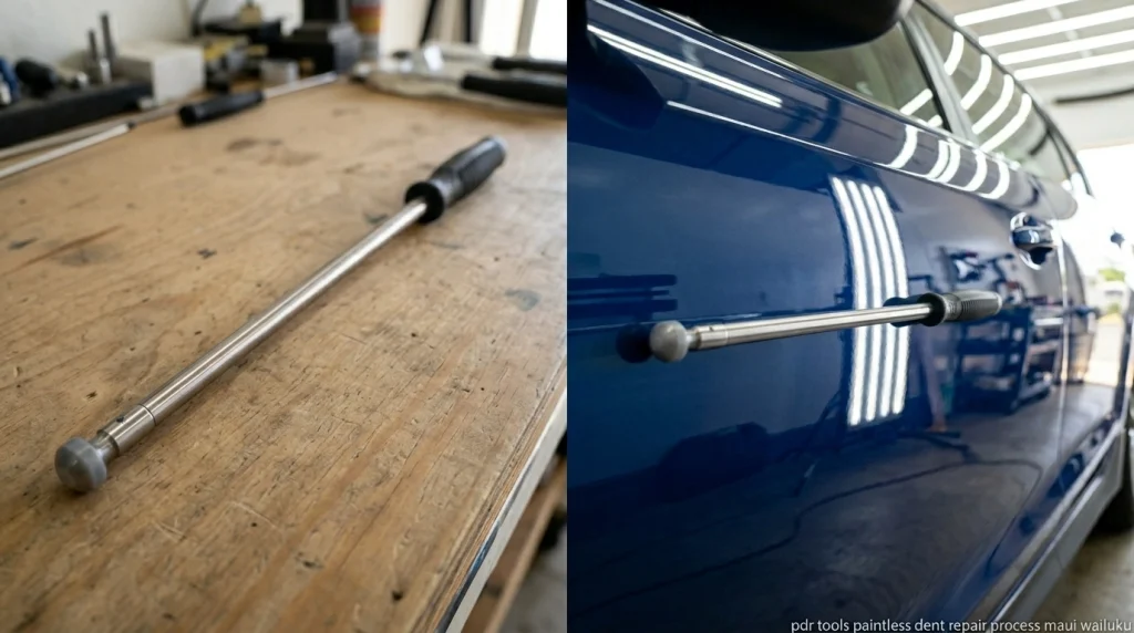 pdr tools paintless dent repair process maui wailuku